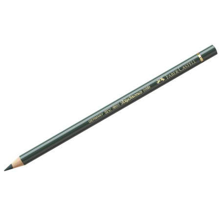 Професійний кольоровий олівець Ялівцевий зелений Faber-Castell Polychromos
